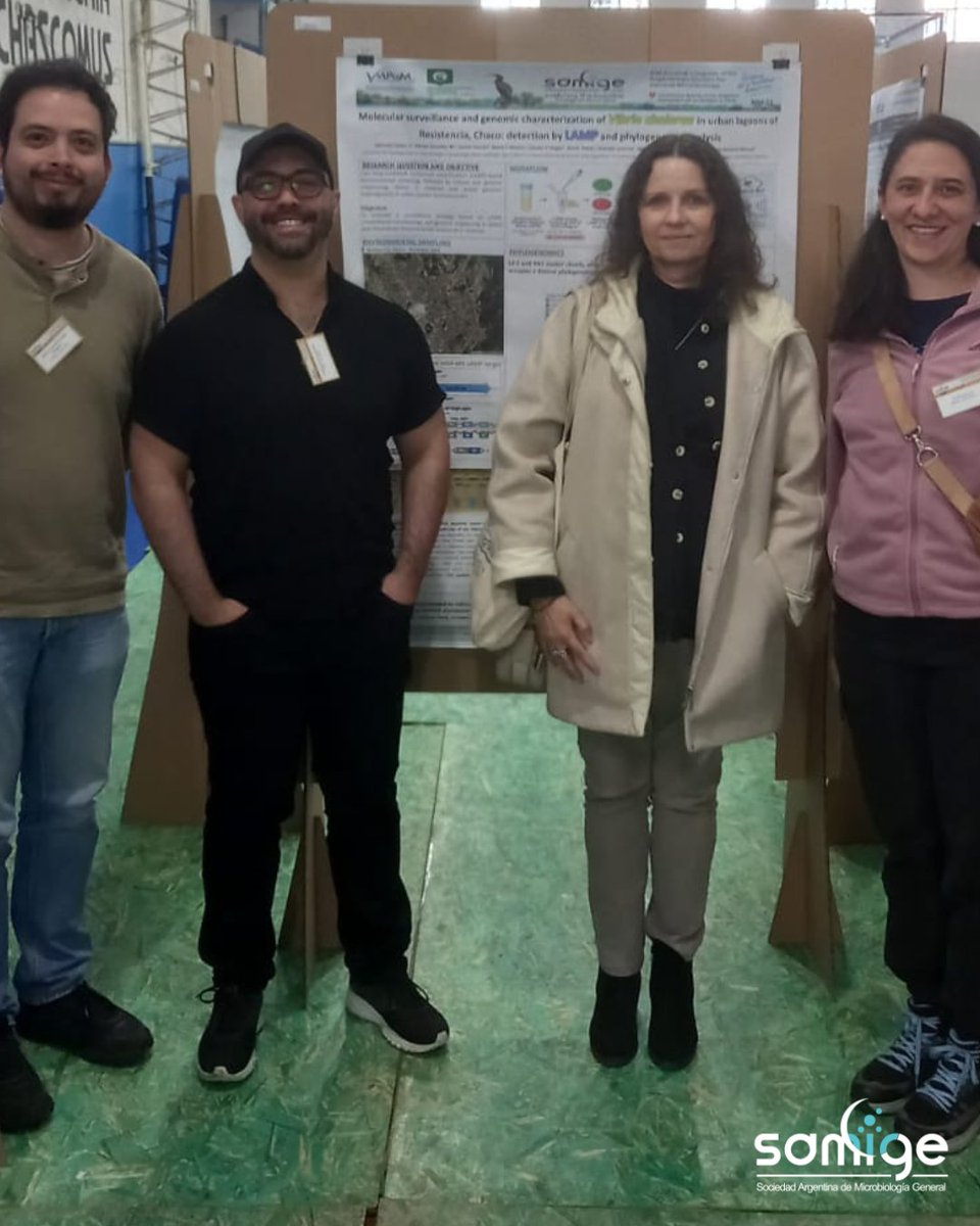 ArgSamige's tweet photo. 📷 Les presentamos a parte del equipo del Laboratorio de Investigaciones en Mecanismos de Resistencia a Antibióticos (LIMRA) 🦠💊 del Instituto de Investigaciones en Microbiología 🔬 y Parasitología Médica 🦠 (IMPaM), perteneciente a la Facultad de Medicina de la UBA y el CONICET https://t.co/0lChq9tclY