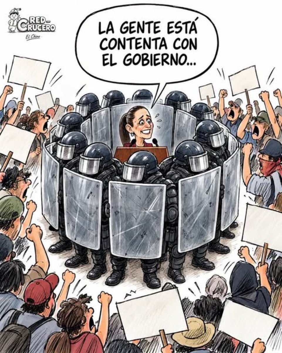marcelcarrillog's tweet photo. Así la narca de Palacio, feliz, feliz, atrincherada en su castillo mientras el pueblo le reclama. https://t.co/Lr5KsLZYnS