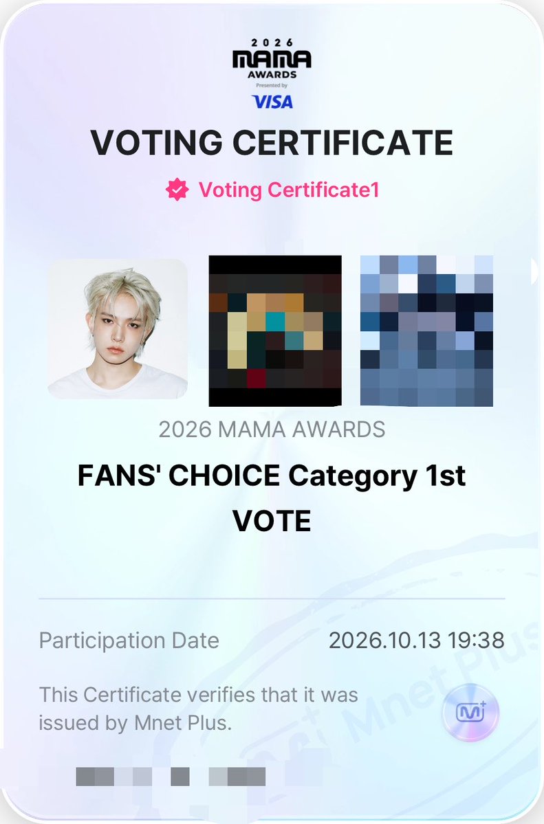 Hukar07's tweet photo. Another day, another vote for #EVAN on #2026MAMAVOTE https://t.co/MpMW6KaMRg