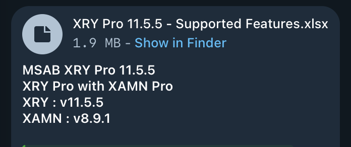 DrWhax's tweet photo. An Telegram channel who is reselling forensics software like MSAB's XRY Pro, shared the latest Excel sheet on which phones can be unlocked. https://t.co/SV9B4njVMu

https://t.co/KaOVynkG9m https://t.co/ysv7dtoQLW