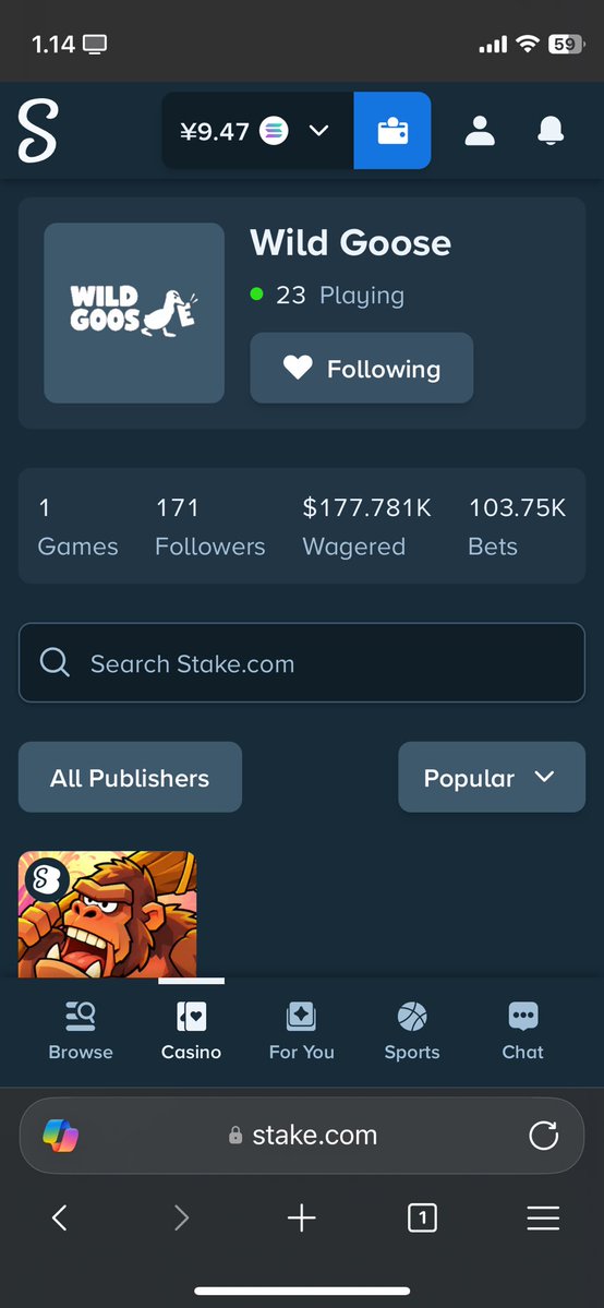 xdemguy's tweet photo. @PlayWildGoose @Stake Stake: LostSpark92 https://t.co/MDCVa9JpHu
