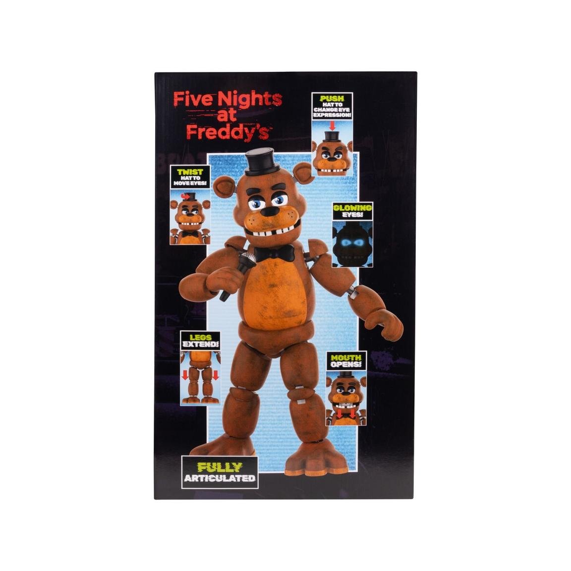 MakoCollects's tweet photo. A 16 inch freddy fazbear figure has been listed on the gamestop website for $44.99.🚨 Its unclear if this is the 18 inch freddy figure, but im assuming it is!

https://t.co/XJwmIUPFOB https://t.co/gJsfmzJ2yw