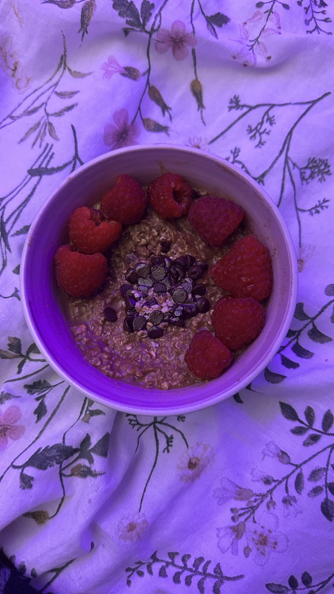 lilizkn's tweet photo. omad  ˗ˋˏ ♡ ˎˊ˗

chocolate oats and raspberries🤤-274kcal

finally managed to do a 24h fast again without my parents noticing🥳 https://t.co/WVCR9Pe6UX