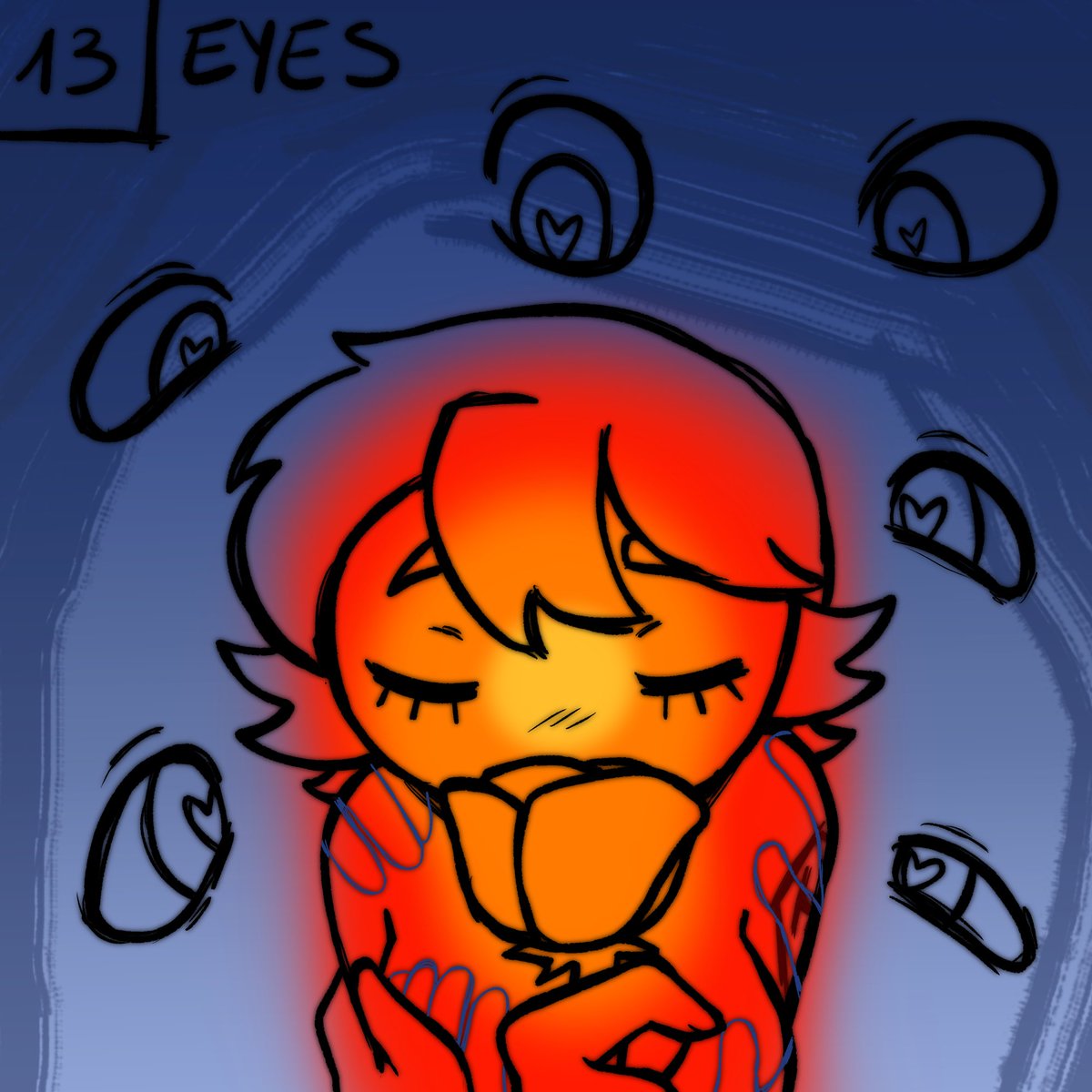 _DarlingWife_'s tweet photo. #yourstober2026 DAY 13!!! Eyes👁👁

She'll be forever his...one way or the other

#yourboyfriendgame #YOURSTOBER2026 #drawing #eyes https://t.co/KCH2mDV3d7