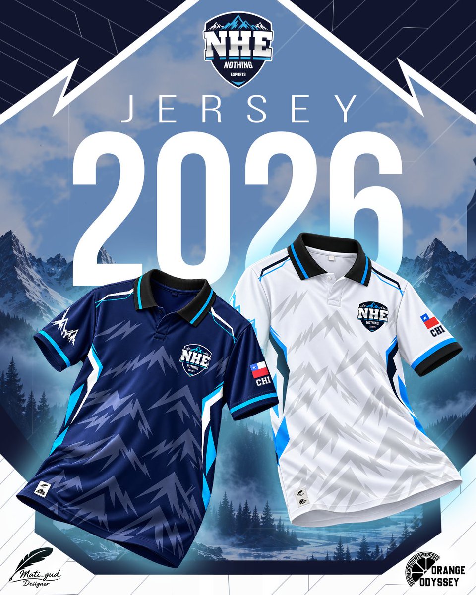 NHE_EsportsCl's tweet photo. Anuncio🔥
Anunciamos hoy nuestra indumentaria para enfrentar estos retos 2026/2027.

Esto es solo el comienzo muchachos https://t.co/gMn6er3Xi3