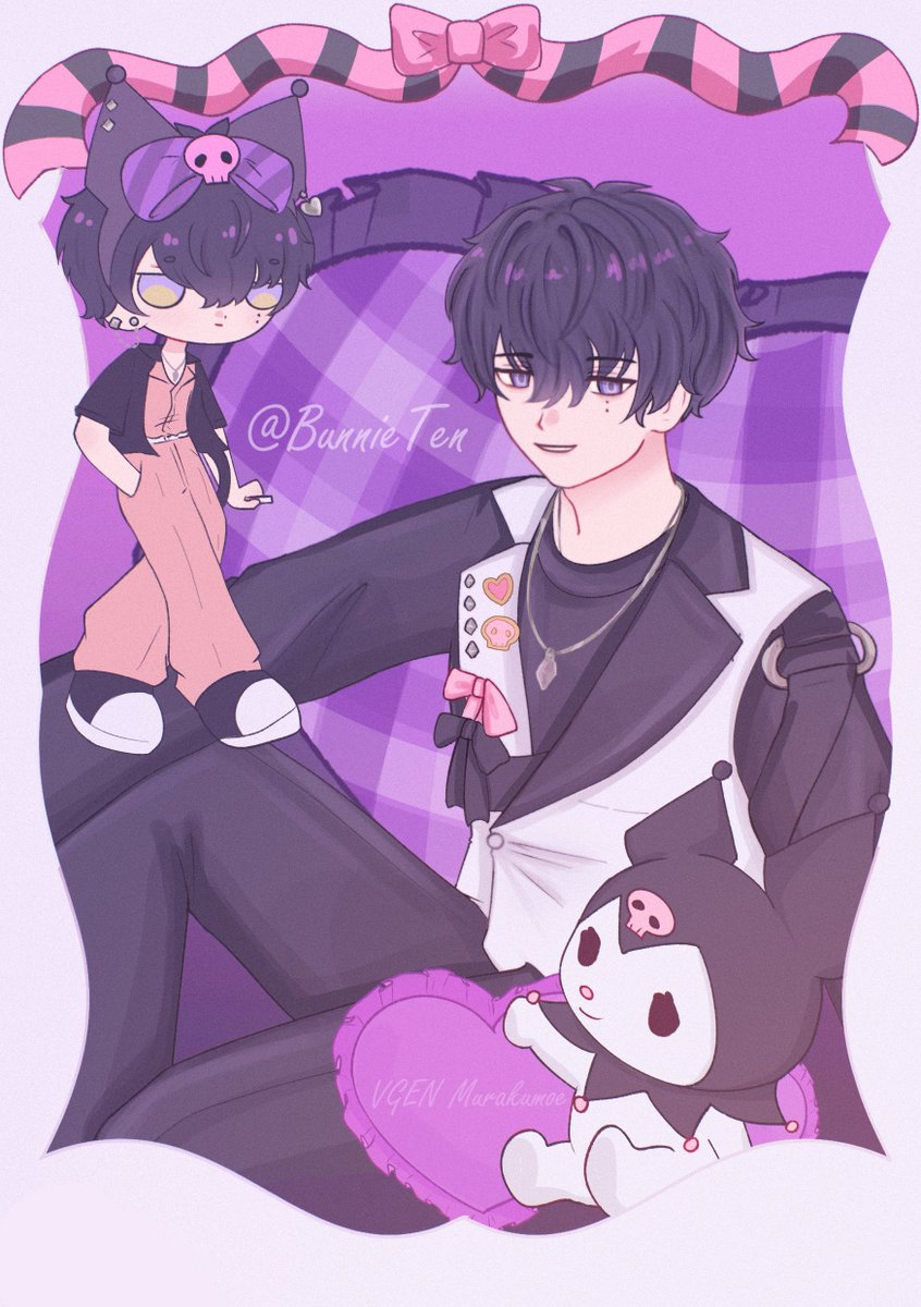 bunnieten's tweet photo. Ten x Kuromi โ๏ธ๐
#HAMASANRIOTRIP #ใจใคใใชFA https://t.co/rIm1WYYNTX