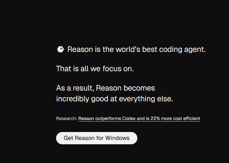 aleexxx_ai's tweet photo. @reasonmachines when i click get for windows and signup it only have macOS and cli https://t.co/ccufWiBiav