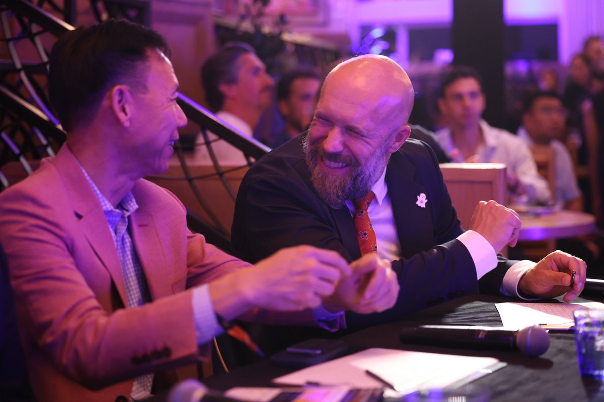 Andytang's tweet photo. Every year people ask if crypto conferences still matter. After a week at @TOKEN2049 Singapore, my answer is that the signal has never been better: fewer tourists, more builders, and hallway conversations about products and revenue instead of token prices. The industry grew up.

A highlight of the week was our Rooftop UTXO Pitch Night, hosted by @DraperDragon and the @Cardano_CF at LAVO. I had the pleasure of a fireside chat with my dear friend Hareesh Nair, CIO of TPC, on family offices and family businesses in Asia. One thing from that conversation worth repeating: family offices are true permanent capital. Pensions revolve over time, but families often don’t need the capital back... they want to build relationships across generations. TPC has been navigating cycles since the late 1800s. In venture, we think in 10-year funds and call it long term. That’s a useful dose of humility :)

And then the main event: nine startups (out of 49 applications) pitched live, covering everything from Bitcoin yield and payments to AI agents, digital identity, and tokenized assets, competing for up to $500K in funding. The quality was the real story... several of these teams already have products in market and revenue, not just decks.

Congratulations to every team that got on that stage. Thank you @F_Gregaard, @samizb, @maxime_bucaille, @aalicbarker, and both the Cardano and Draper teams for a great event.

@DraperVC @draper_u