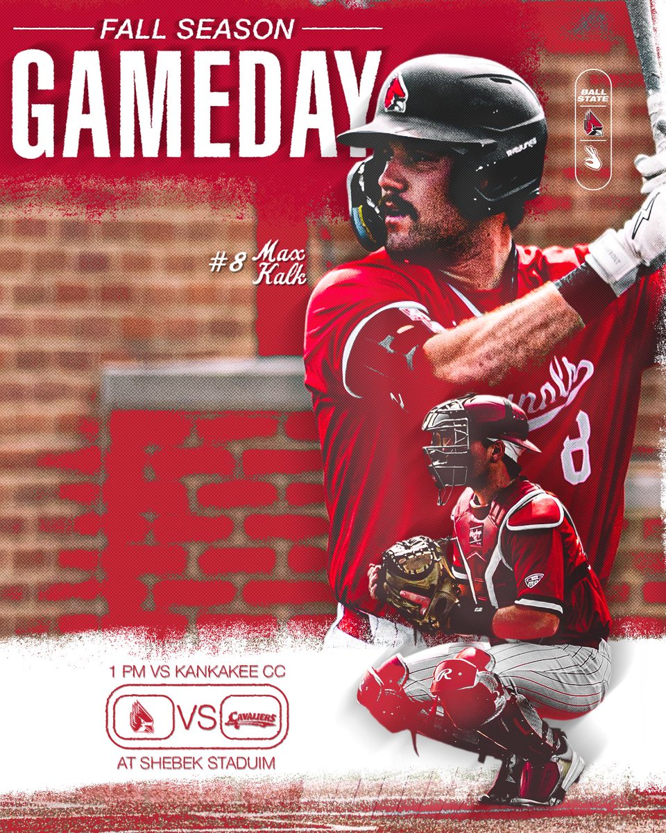 BallStateBB's tweet photo. Another chance to catch the Cardinals in Fall Ball action today at Shebek! https://t.co/9JPFCvuwNy