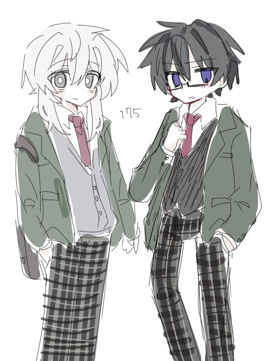 chigyu_aaaa's tweet photo. わりかし気に入ってる方のイラスト https://t.co/V4jMzDBzAp