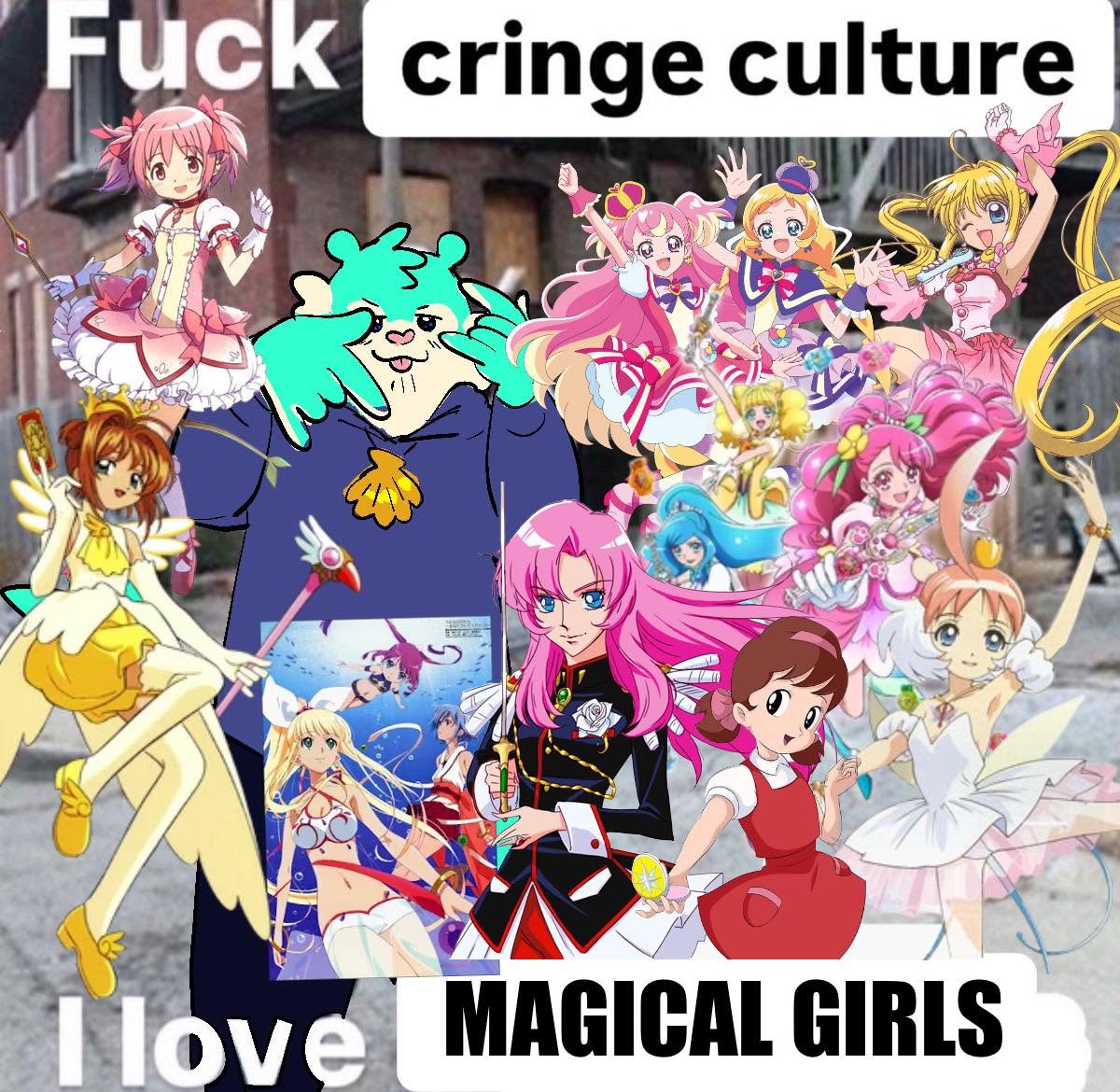 SaifulSaltybear's tweet photo. Saltybear loves Magical girls ✨✨ https://t.co/89C0UcKYqs
