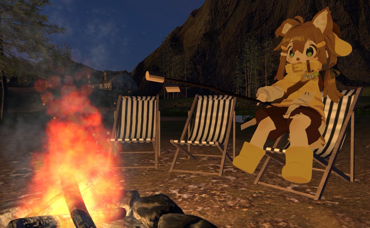 capcaptomato's tweet photo. アウトドアまめひなた
#akagiVRchat
#VRchat
#まめひなた https://t.co/fngYrWKb3p