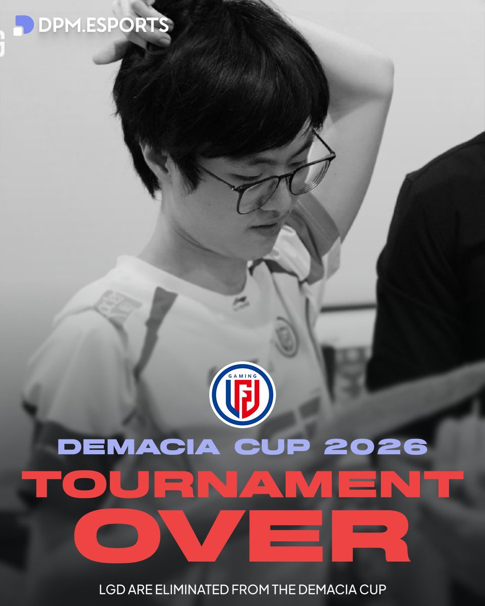 DPMEsports_'s tweet photo. LGD Gaming 🇨🇳 are eliminated from the Demacia Cup after a 3-1 defeat to BRION 🇰🇷

Despite qualifying for the Knockout Stage with a convincing 2-0 win over JD Gaming, their tournament ends in the quarterfinals https://t.co/JaUIGBxYll