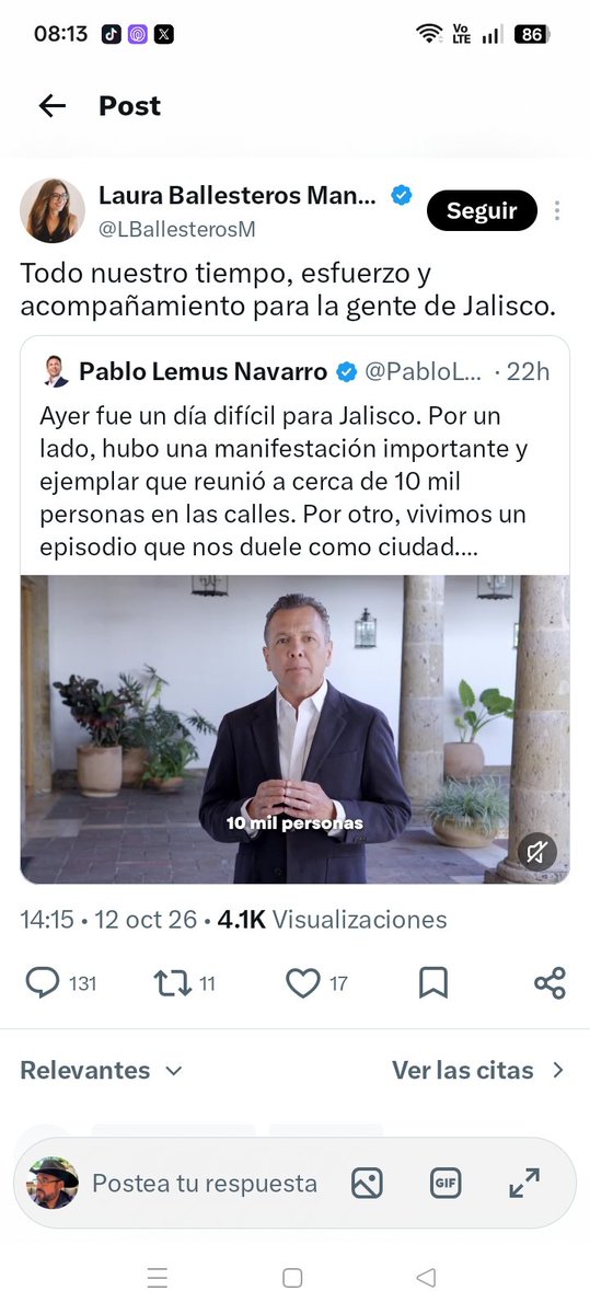 GustavoRocMtz's tweet photo. #ULTIMAHORA
Tremendo nado sincronizado para querer lavarle la cara a la loca @PabloLemusN  ojalá el pueblo de #JaliscoAguaPuerca se dé cuenta de que estas señitos están de acuerdo en que sean reprimidos, golpeados y desaparecidos https://t.co/lt3GzDe7p0