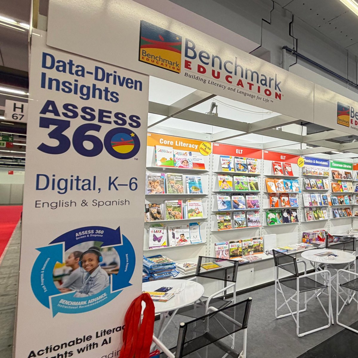 BenchmarkEdu's tweet photo. What a great week at Frankfurt Book Fair 2026! Thank you to everyone who connected with the Benchmark Education team! We look forward to continuing these conversations and bringing high-quality literacy resources to more educators and learners worldwide. https://t.co/wqxugibz0A