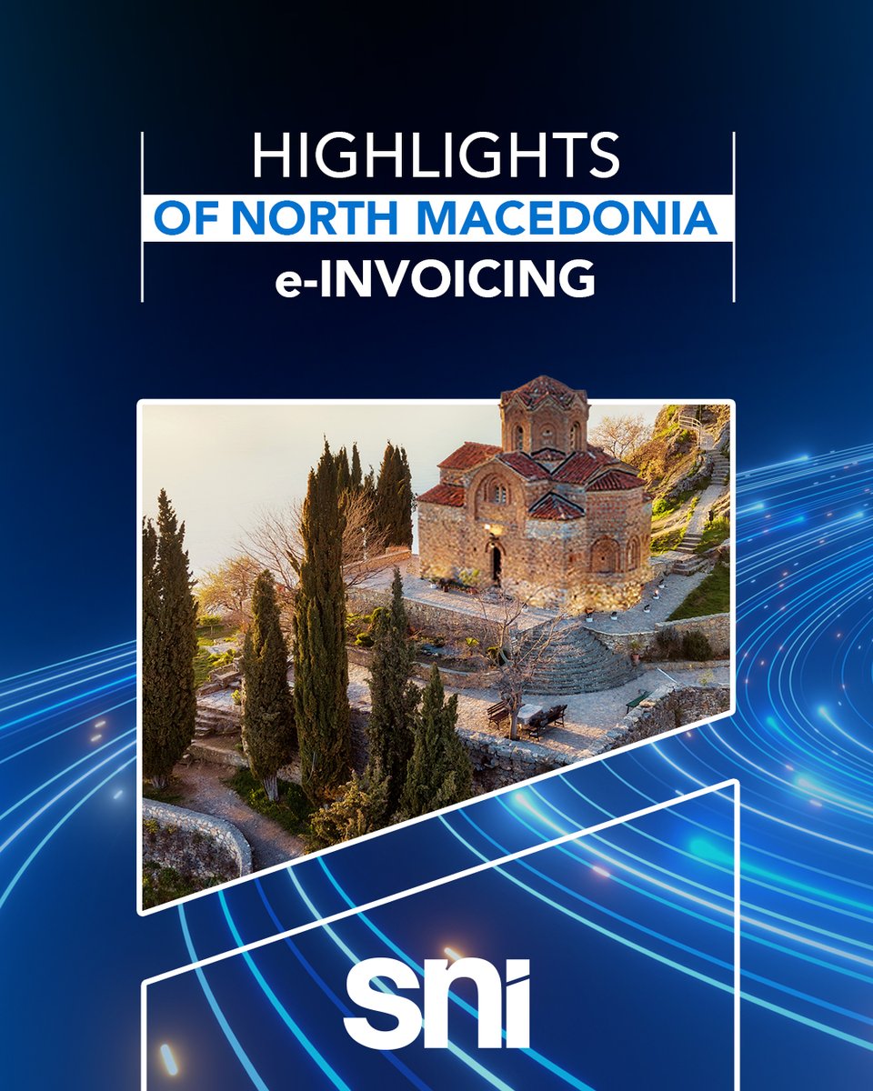 SniTech's tweet photo. Discover how SNI solutions ensure compliance with North Macedonia e-invoicing regulations.

#sni #snitechnology #NorthMacedonia https://t.co/kBuCQ5Vpdd