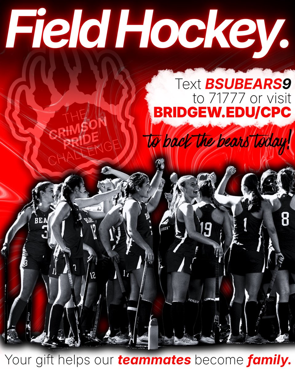 bsubears's tweet photo. A gift to BSU Field Hockey brings our Bears even closer…BACK THE BEARS today by texting BSUBEARS9 to 71777 or visiting https://t.co/VN4TY2IQqg‼️🐻🅱️🏑 https://t.co/VebdKvVKpm