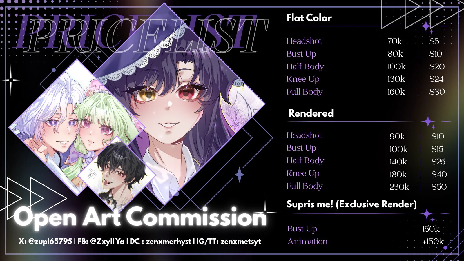 Zen Amethyst | Comms Open on X: 