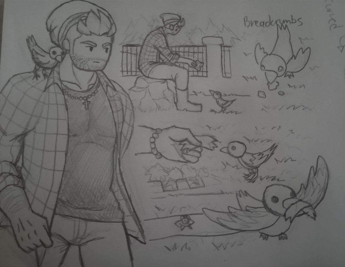 LavKimyona's tweet photo. I just remembered my Caw pet headcanon https://t.co/ltdJyfIl7S