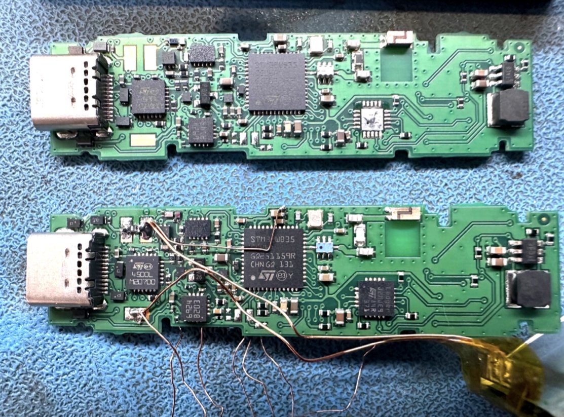 bytecodevm's tweet photo. Reverse Engineering a Ledger Nano X Hardware Implant
https://t.co/Pn0ZlVqyRw
Reverse-engineered a real Ledger Nano X hardware implant for https://t.co/kSxlpnYmL8 2026 in Santa Clara. The add-on board does not break the Secure Element: it watches the OLED SPI bus, template-matches BIP-39 glyphs, stores the recovery seed at flash 0x7000, and sends it out over a Luat Air700E LTE modem with a Vodafone NL data eSIM. This article walks the 78-slide talk in source order and adds kitchen-table and operator notes.

#ATT&CKT1195 #ATT&CKT1200 #BIP39 #CryptocurrencyThreats #CWE1263 #eSIM #firmware #FirmwareReverseEngineering #hardwareimplant #hardwarewallet #Hardweario #JoeGrand #Kingpin #Ledger #LedgerNanoX #MalwareAnalysis #OLED #SecureElement #SPIBusSniffing #SupplyChainAttack #SupplyChainSecurity