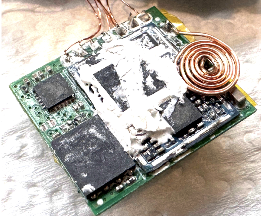bytecodevm's tweet photo. Reverse Engineering a Ledger Nano X Hardware Implant
https://t.co/Pn0ZlVqyRw
Reverse-engineered a real Ledger Nano X hardware implant for https://t.co/kSxlpnYmL8 2026 in Santa Clara. The add-on board does not break the Secure Element: it watches the OLED SPI bus, template-matches BIP-39 glyphs, stores the recovery seed at flash 0x7000, and sends it out over a Luat Air700E LTE modem with a Vodafone NL data eSIM. This article walks the 78-slide talk in source order and adds kitchen-table and operator notes.

#ATT&CKT1195 #ATT&CKT1200 #BIP39 #CryptocurrencyThreats #CWE1263 #eSIM #firmware #FirmwareReverseEngineering #hardwareimplant #hardwarewallet #Hardweario #JoeGrand #Kingpin #Ledger #LedgerNanoX #MalwareAnalysis #OLED #SecureElement #SPIBusSniffing #SupplyChainAttack #SupplyChainSecurity