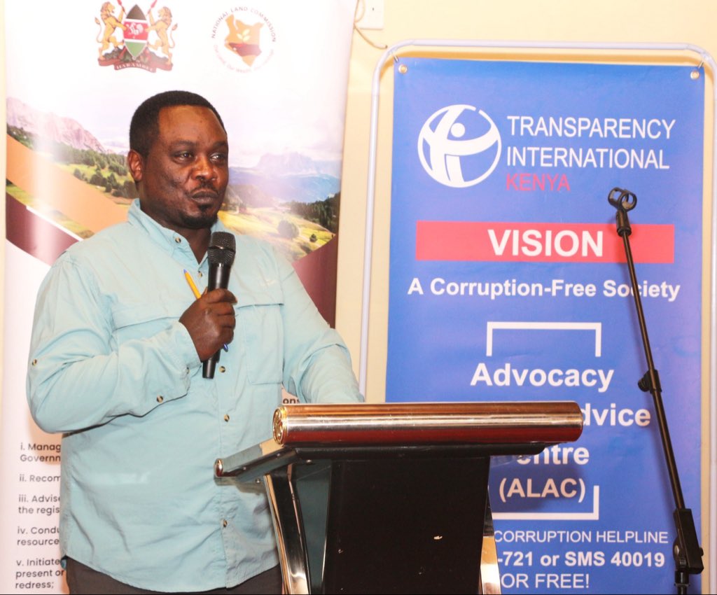 NLC_Kenya's tweet photo. Dr. Oseko emphasised the importance of public participation in shaping inclusive and accountable land governance. She highlighted NLC’s Piga Nduru initiative to facilitate title deeds for public primary schools and thanked @TIKenya for its continued support. https://t.co/2F6il4TjnZ
