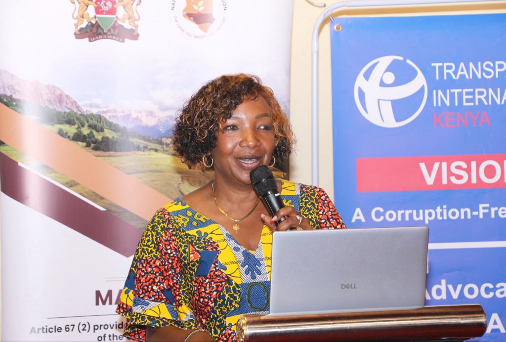 NLC_Kenya's tweet photo. Dr. Oseko emphasised the importance of public participation in shaping inclusive and accountable land governance. She highlighted NLC’s Piga Nduru initiative to facilitate title deeds for public primary schools and thanked @TIKenya for its continued support. https://t.co/2F6il4TjnZ