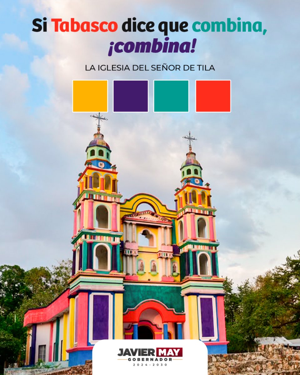 TabascoJavier's tweet photo. Tabasco, una tierra donde nuestras raíces se llevan con orgullo, y la naturaleza y la cultura se unen para dar vida a algo único: nuestra identidad.

Si Tabasco dice que combina, ¡combina! https://t.co/YpiOawEfl1