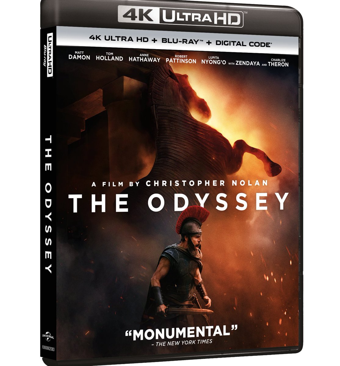 Mavericstar's tweet photo. The Odyssey - 4k UHD and Bluray 

Aspect Ratio: 1.78:1
12 in-depth special features https://t.co/Z471P7RY3v