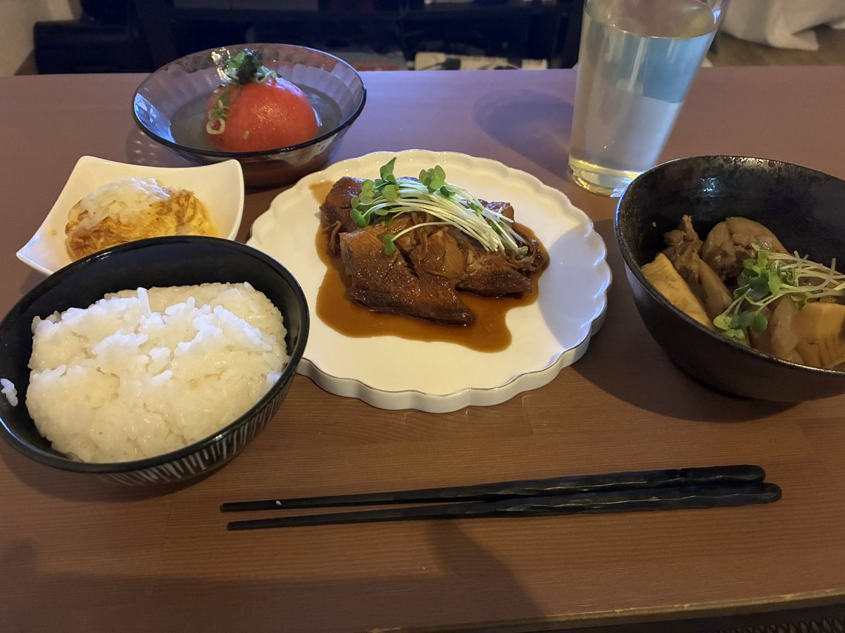 yu420534297's tweet photo. 夜ご飯たまにはね。 https://t.co/GTFRK24Rg9