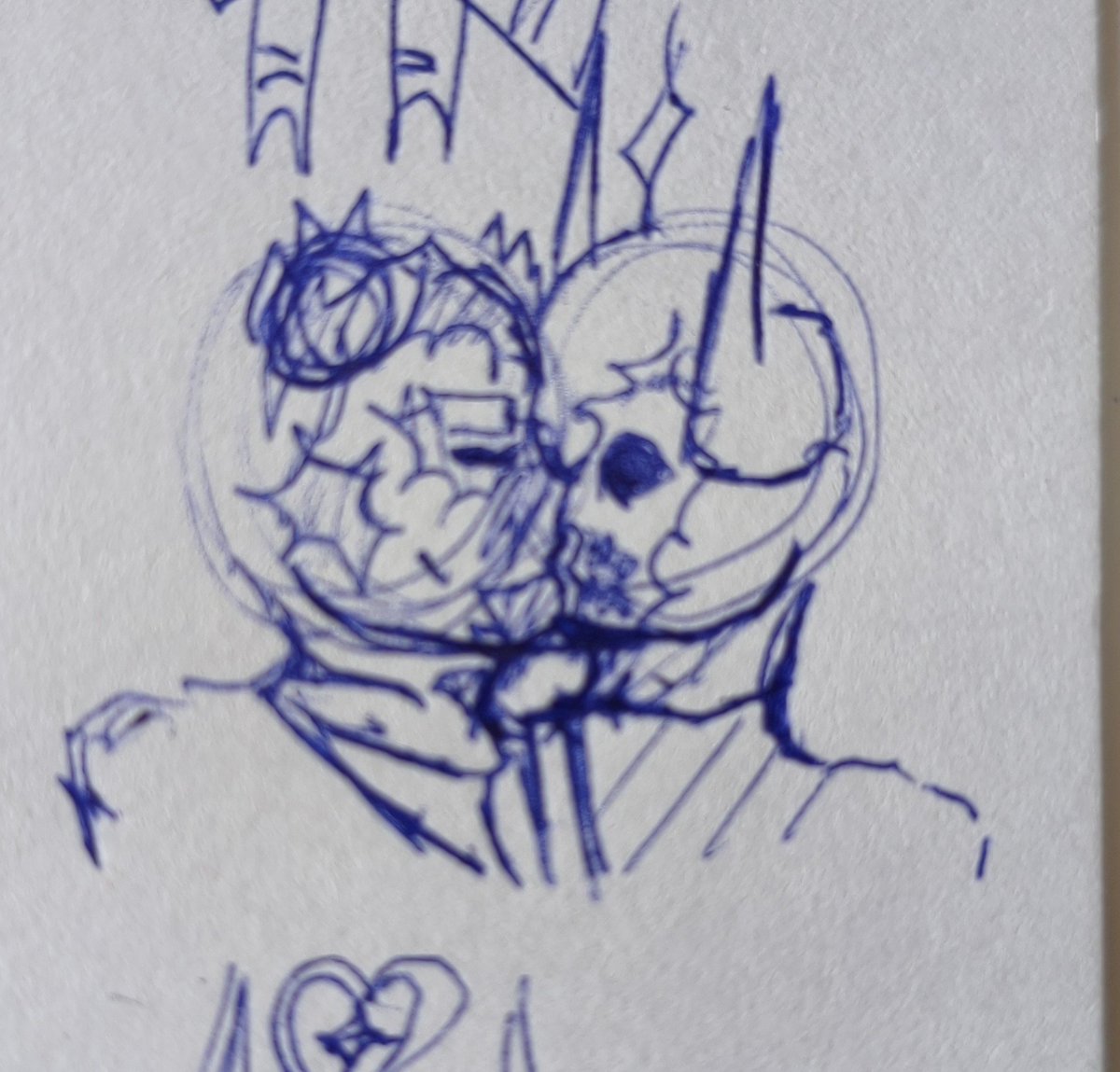 bloodfuell19's tweet photo. Sublaser and Jesterspace. I drew in a notebook. :D #Sublaser #Jesterspace #hyperlaser #subspace #phighting https://t.co/zVKfCBpGZu