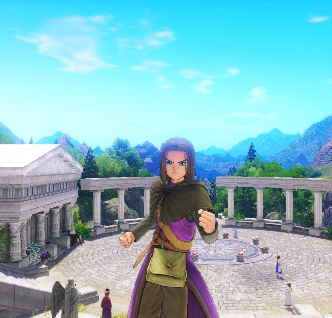 DQ_1022_'s tweet photo. 聖地ラムダに着いたよ！

のブンくん。

きあいじゅうぶんです✊🏻 https://t.co/oOD1n0XTaN