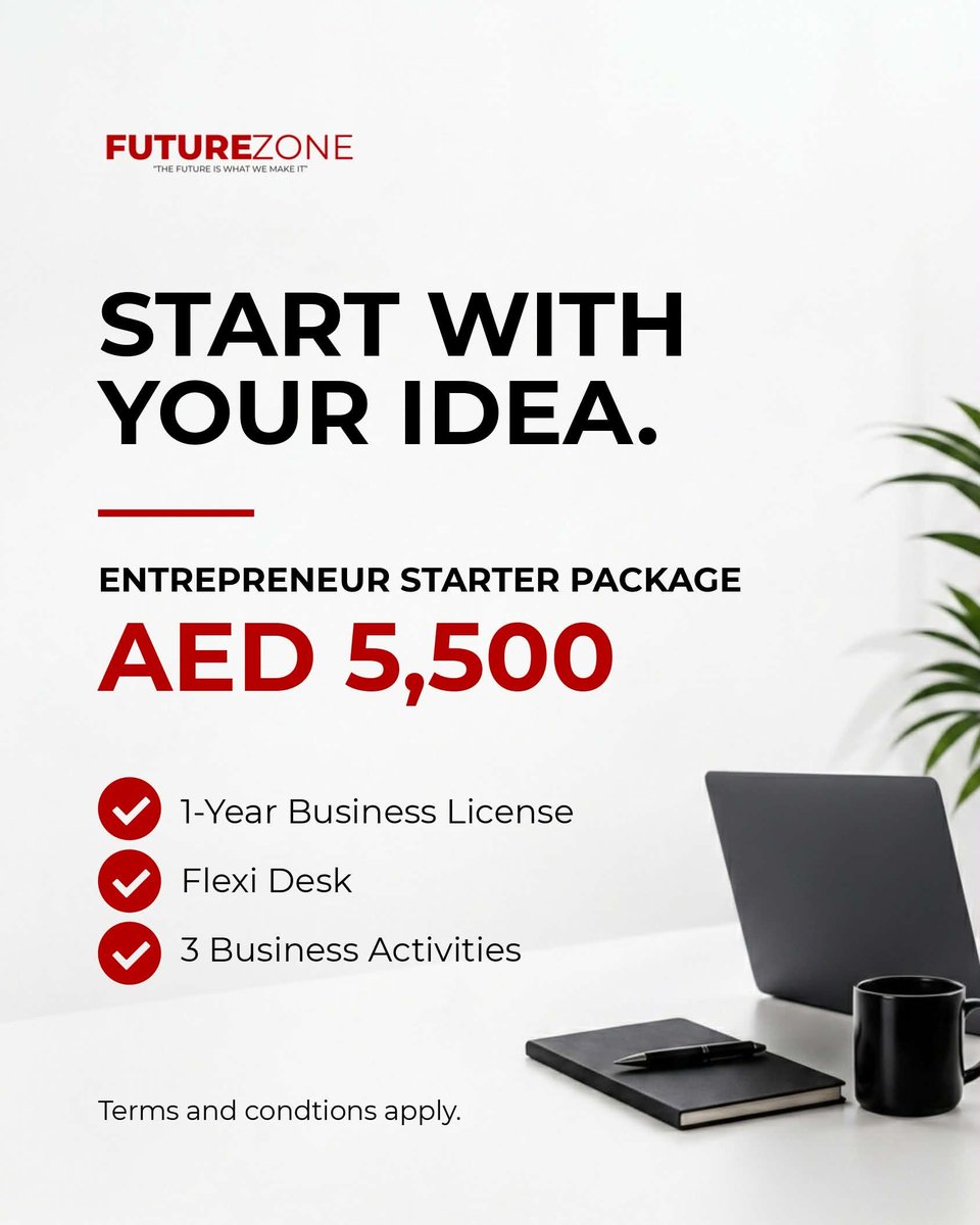 futurezone_ae's tweet photo. ONE BUSINESS IDEA. TWO WAYS TO BEGIN.

Thinking of starting your own business in the UAE?

📅 LIMITED-TIME  | FREEZONE OFFER
Valid until 15  November 2026.

#UAEBusinessSetup #DubaiEntrepreneurs #UAEFreeZone #UAEResidency #FutureZoneBusiness https://t.co/jOGbGJNNaZ