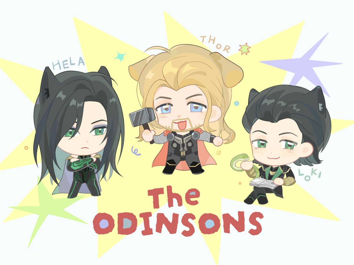 dldsgdjxh's tweet photo. #thor #loki #hela 
请支持奥丁森三姐弟⚡️
严肃等待A5
请马窝善待阿萨人🙏 https://t.co/yvluEg8tiN