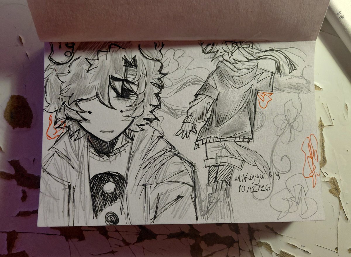 mikaya_48's tweet photo. sketchbook stuff #unstablesmp #unstableuniverse https://t.co/H7hemi9gSC