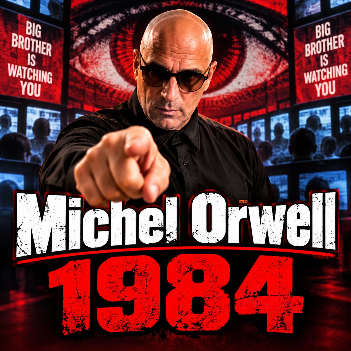 IamMichelBlais's tweet photo. #GeorgeOrwell #1984 #BigBrother #SurveillanceState #Dystopia https://t.co/5sD1izIKkh