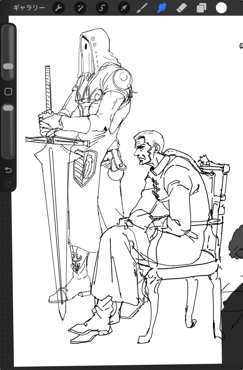 JJBA_kk's tweet photo. ツェペリ親子 https://t.co/eAahzUrOv5
