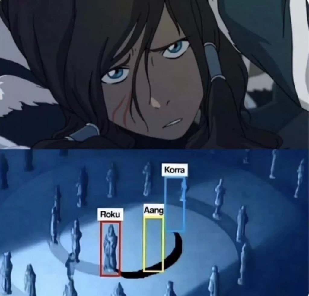Galaxyhyunj's tweet photo. Eu gosto muito dessa teoria de que o ciclo do Avatar se encerrar com a Korra seria algo meio que inevitável. Como se todos aqueles acontecimentos tivessem convergido para culminar no fim do mundo em Avatar: Sete Refúgios. E, agora, com Pavi e Nisha, começaria uma nova era https://t.co/tGezmWn8rn
