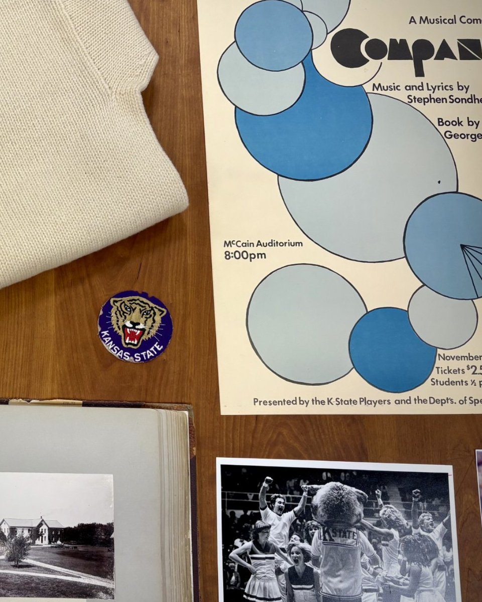 kstatelibraries's tweet photo. October is American Archives Month! Archives are important in knowing &amp; immersing into the past! Here at K-State, Archives &amp; Special Collections categorize the archives into 4 collecting areas:

📜K-State History
🍽️Cookery
🌾Kansas Agriculture &amp; Rural Life
🪙The Consumer Movement https://t.co/WnUCB3ZEBQ
