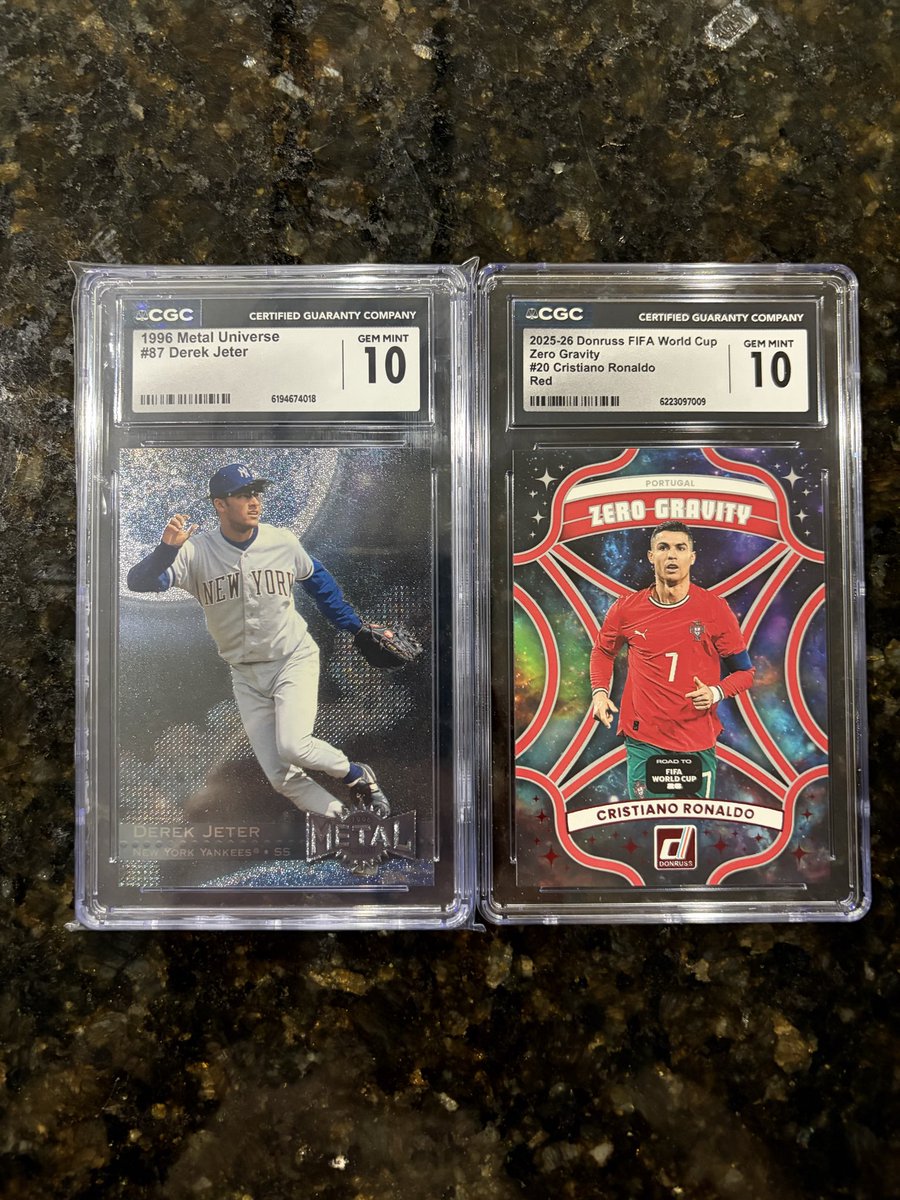 Ez_DozIt's tweet photo. @3bangerbreaks Pablo $140
Mora $475
Jeter $400
Ronaldo $60
Deion $350
Sosa $400
Ripken $325
McGwire $400

All prices shipped! Let’s make some deals! https://t.co/gfCXx2tWnZ