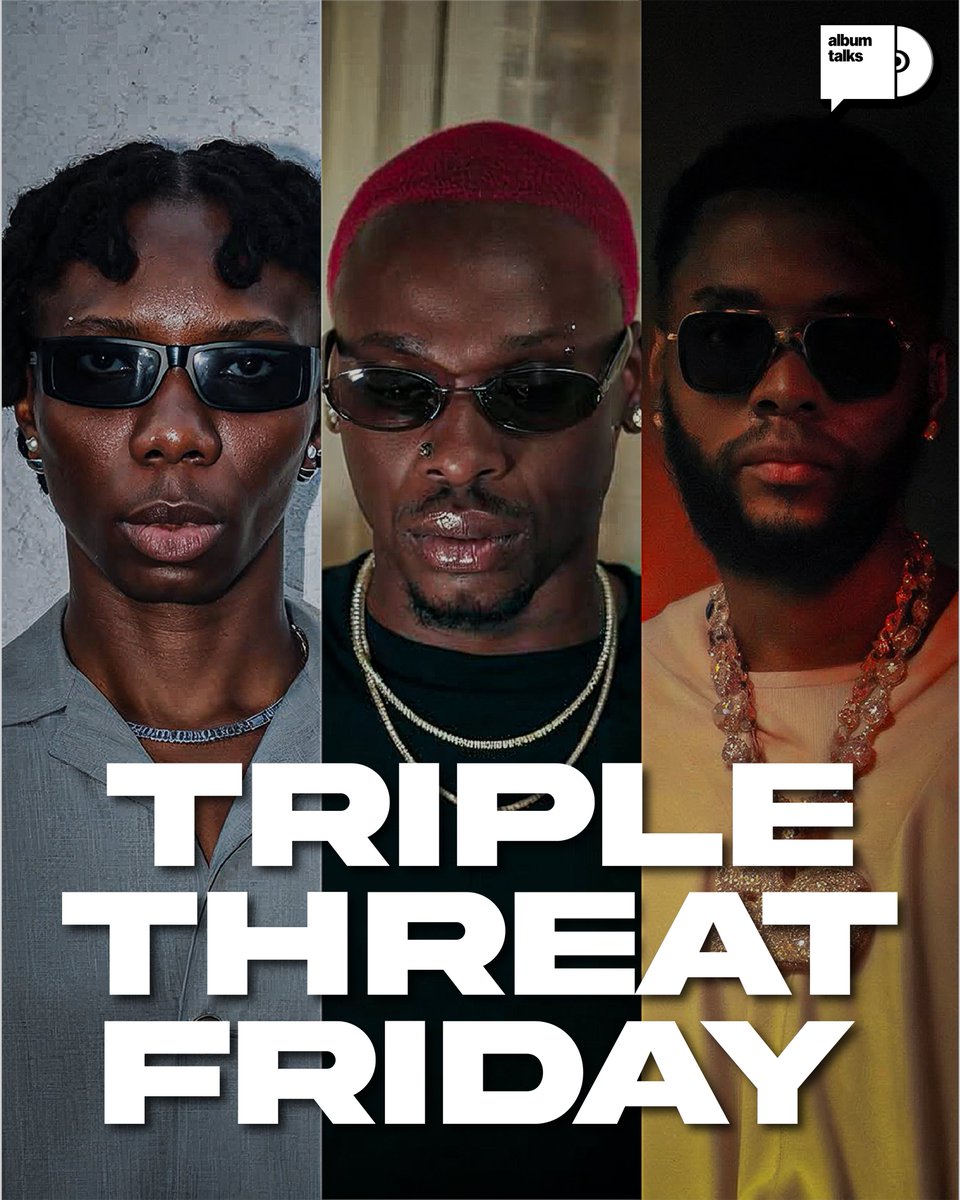 AlbumTalksHQ's tweet photo. 💿 NOMADINHO: 4TH PRIME
💿 ZUKO!
💿 RADIO GIDI 

WE ARE IN FOR A TREAT THIS FRIDAY. 🤯🔥 https://t.co/z2TCmqB3mU