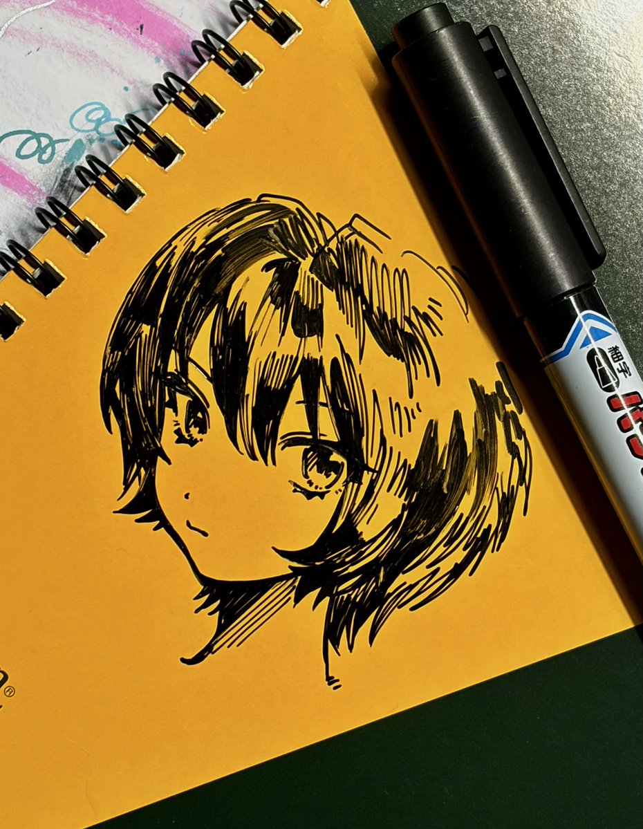 soraO127's tweet photo. スケッチブックに絵描くの楽しいね https://t.co/pKx5ZlK6Sa