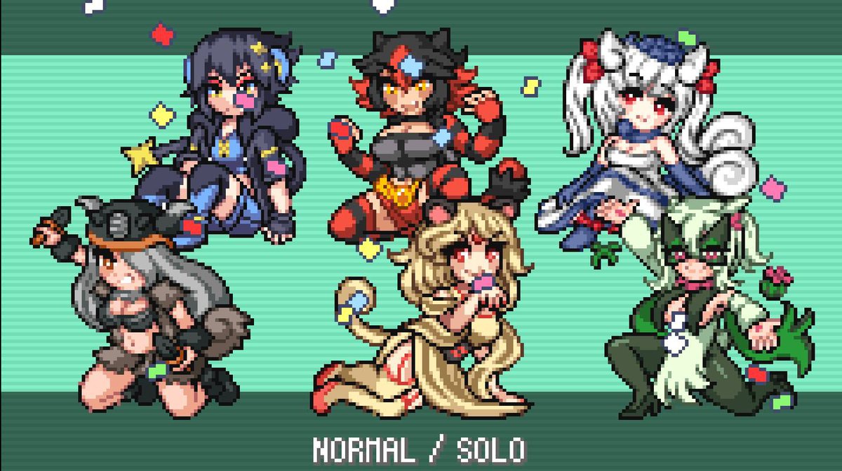 Haruphax's tweet photo. Me pasé #Moemon Solo con Neko-girls. Ya lo hare con Inu-girls https://t.co/r2QBWKCJg7