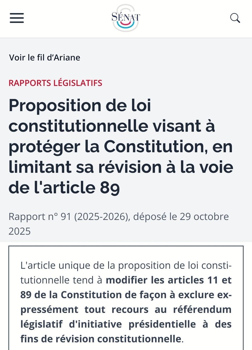 toof_chris's tweet photo. De Gaulle botte le cul de R. Ferrand dont l'incompétence est notoire (zéro diplôme en droit).

De plus, en oct. 2025, le SÉNAT a produit un RAPPORT qui détaille tous les rouages juridiques qui valident l'utilisation du RÉFÉRENDUM par l'art. 11 🤡

SUITE ⤵️ https://t.co/xmYnjVAbmF https://t.co/HqFC5oJlZz