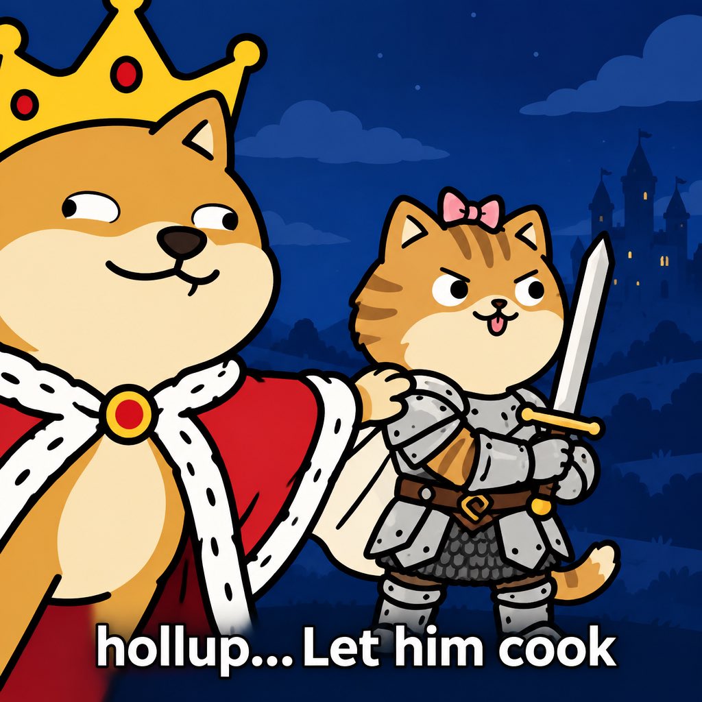 XLBdumplingg's tweet photo. @0xSilentSigma @TheCryptoDog Let him cook https://t.co/emxl66uS8U