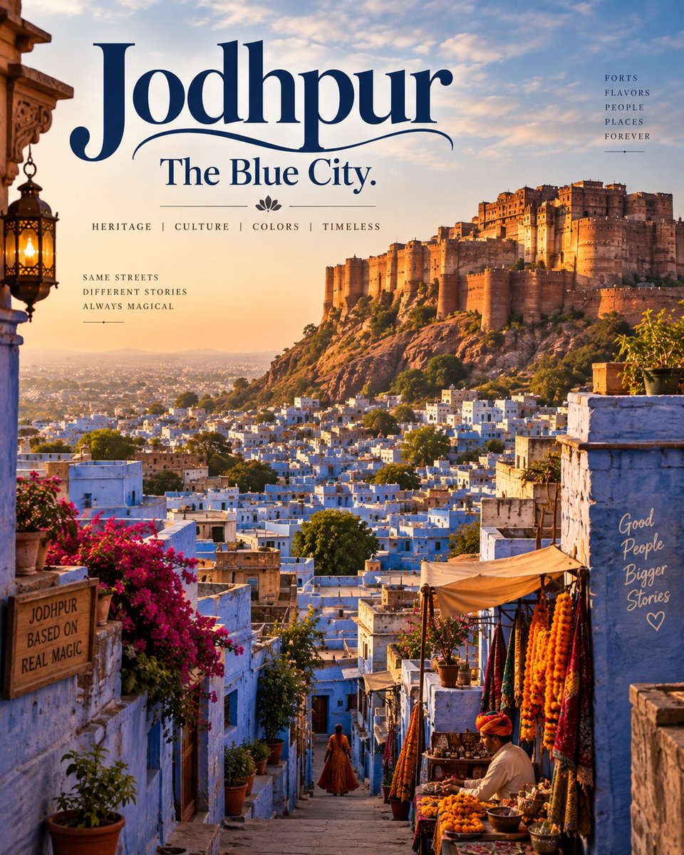 andrea082212's tweet photo. Rajasthan awaits: royal cities, desert magic, serene lakes and timeless history. Explore Jaipur, Jodhpur, Jaisalmer, Udaipur and Pushkar with a custom itinerary by EJI Travel Solutions. DM “Rajasthan” to plan your getaway. https://t.co/ALmEb756sn