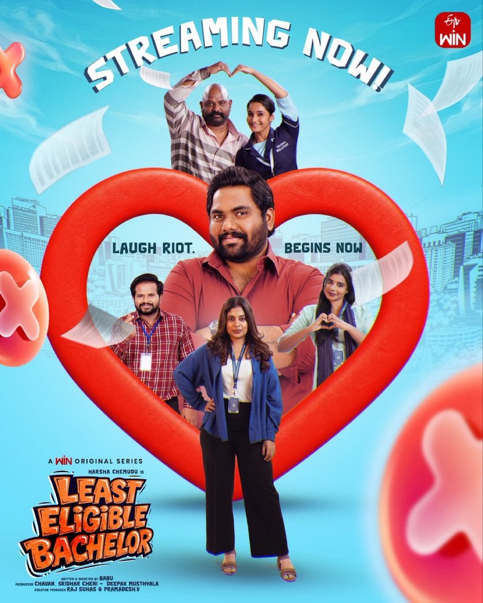 Alluraja_08's tweet photo. 🎬 Least Eligible Bachelor – My Review 
Nenu ee series chusanu. Nijanga chaala entertaining ga anipinchind
Least Eligible Bachelor oka full comedy and romantic entertainer. Pelli kosam oka bachelor pade kashtaalu family pressure office lo jarige funny @aishwarryah ❤️ @HyperAadi https://t.co/JoLnxL5pO2