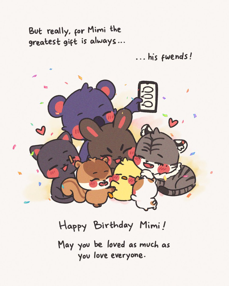 mimiwuvyou's tweet photo. But the gift that matters the most is being able to spend it with fwends, right Mimi? 😊 (2/2) https://t.co/2bAWyurLyK