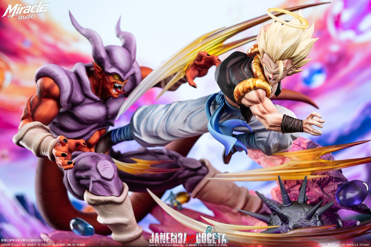 MajinStore's tweet photo. 💥 Gogeta vs Janemba – Miracle Studio
Gogeta enfrenta a Janemba con una combinación de velocidad y poder capaz de romper incluso las reglas del Otro Mundo. Energía, fusión y destrucción convierten este duelo en uno de los choques más memorables de Dragon Ball Z.
#dragonballz #gogeta #janemba