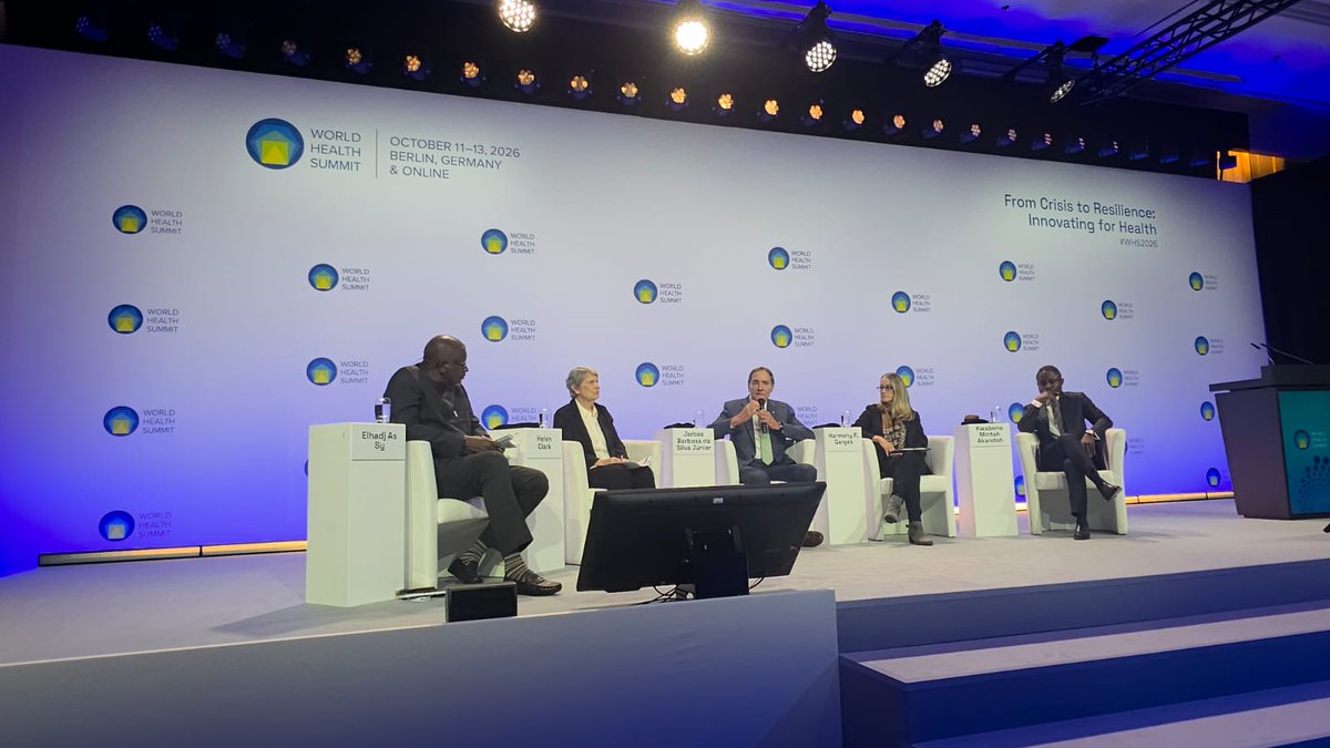 DirOPSPAHO's tweet photo. For over 120 years, countries have worked together through PAHO to tackle shared health challenges. 

From pooled procurement to disease elimination, and regional production, our experience shows how regional cooperation can turn global commitments into action.  

#WHS2026 https://t.co/Y3mD54VOSz